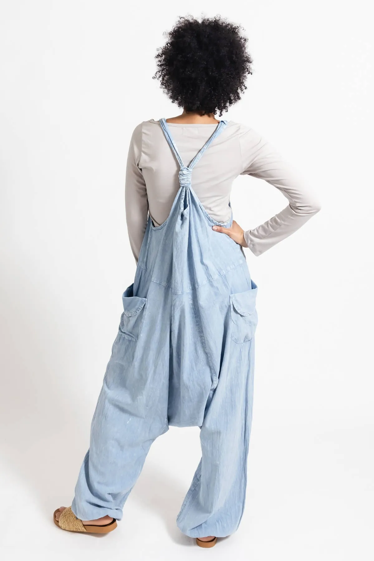 Bahini Overalls Long - Sky Blue
