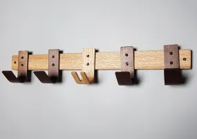 Coat Rack - Walnut / Oak - Sunrise