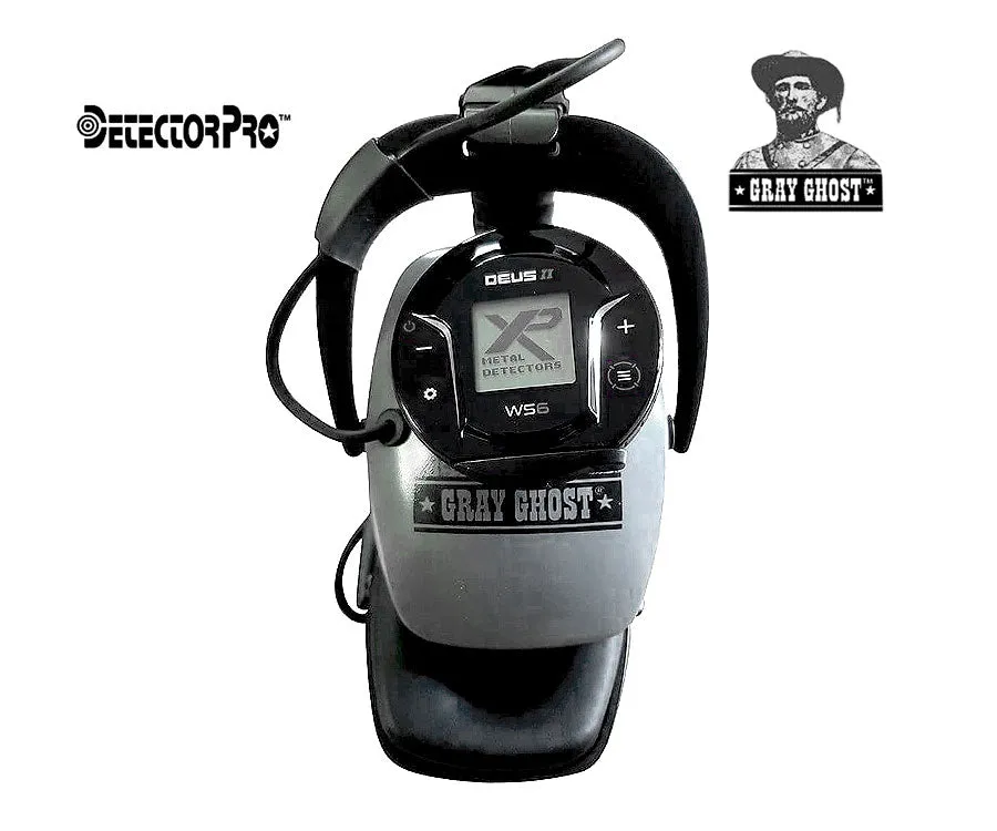 Gray Ghost XP Platinum Wireless Headphones for XP DEUS, DEUS II Series | LMS Metal Detecting
