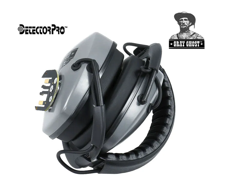 Gray Ghost XP Platinum Wireless Headphones for XP DEUS, DEUS II Series | LMS Metal Detecting