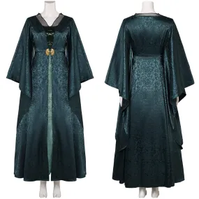 House of the Dragon Helaena Targaryen Women Green Dress Party Carnival Halloween Cosplay Costume