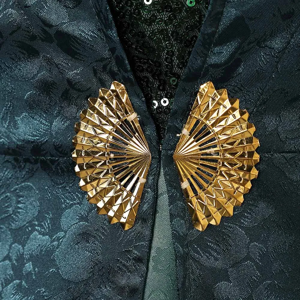 House of the Dragon Helaena Targaryen Women Green Dress Party Carnival Halloween Cosplay Costume