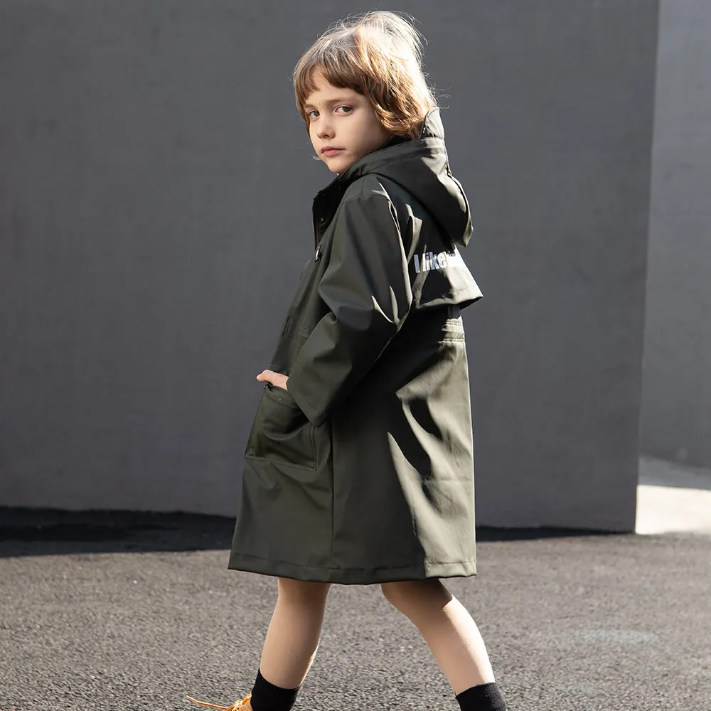 Kid’s Cartoon Print Rain Coat UPF 50 