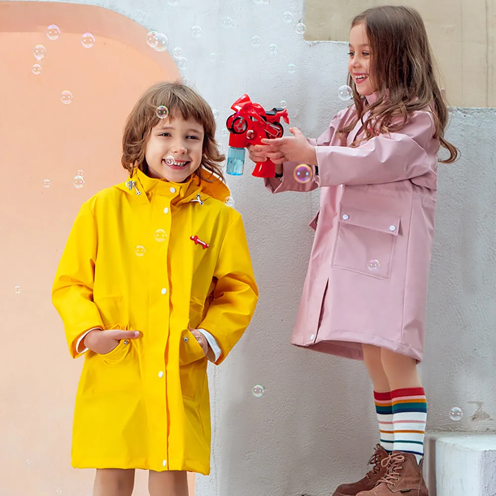 Kid’s Cartoon Print Rain Coat UPF 50 