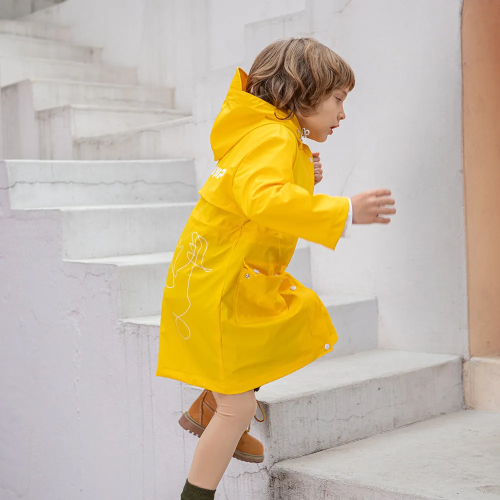 Kid’s Cartoon Print Rain Coat UPF 50 