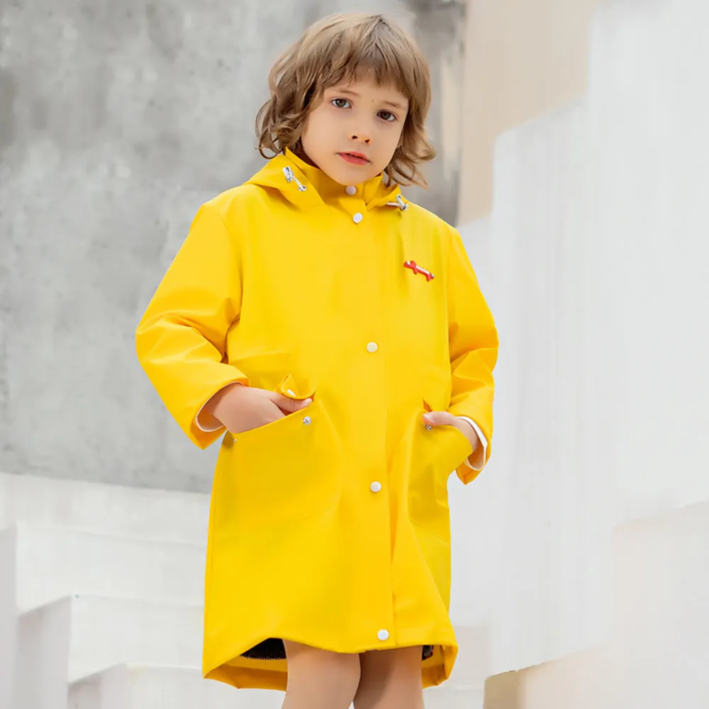 Kid’s Cartoon Print Rain Coat UPF 50 