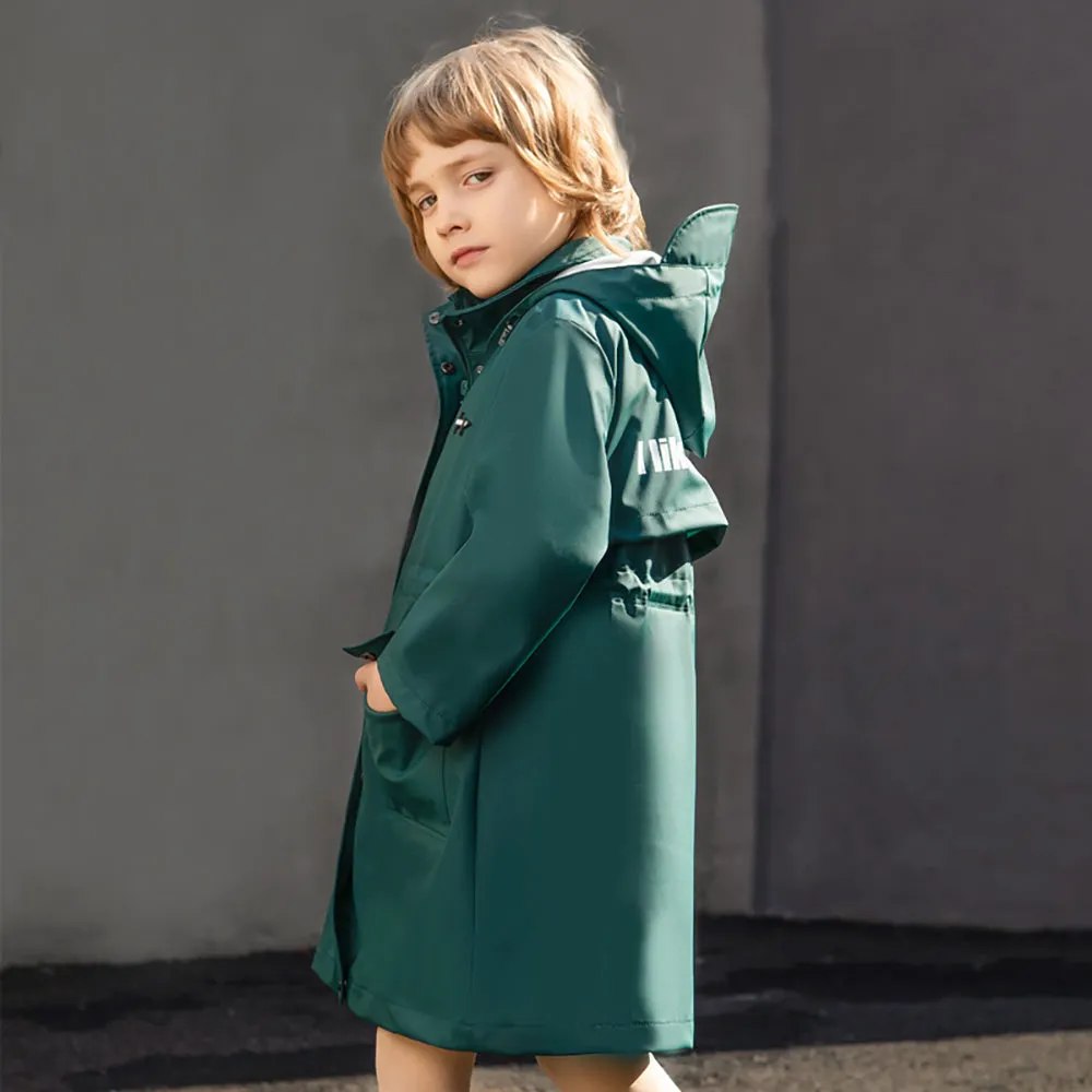 Kid’s Cartoon Print Rain Coat UPF 50 