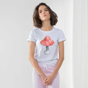 Mushroom Women's Long Pant Pyjama Set