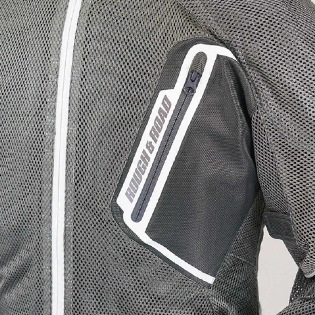 ROUGH AND ROAD DIRECT AIR MESH PARKA FP MOTOCYCLE JACKET [RR7345]