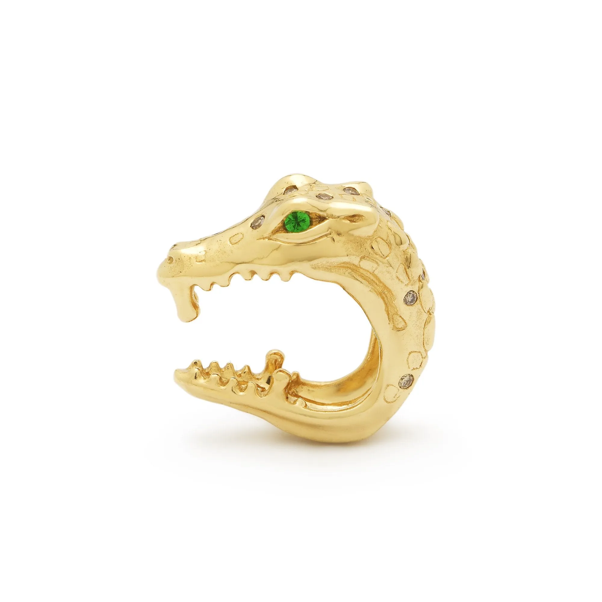 Single Alligator Bite Ear Hugger